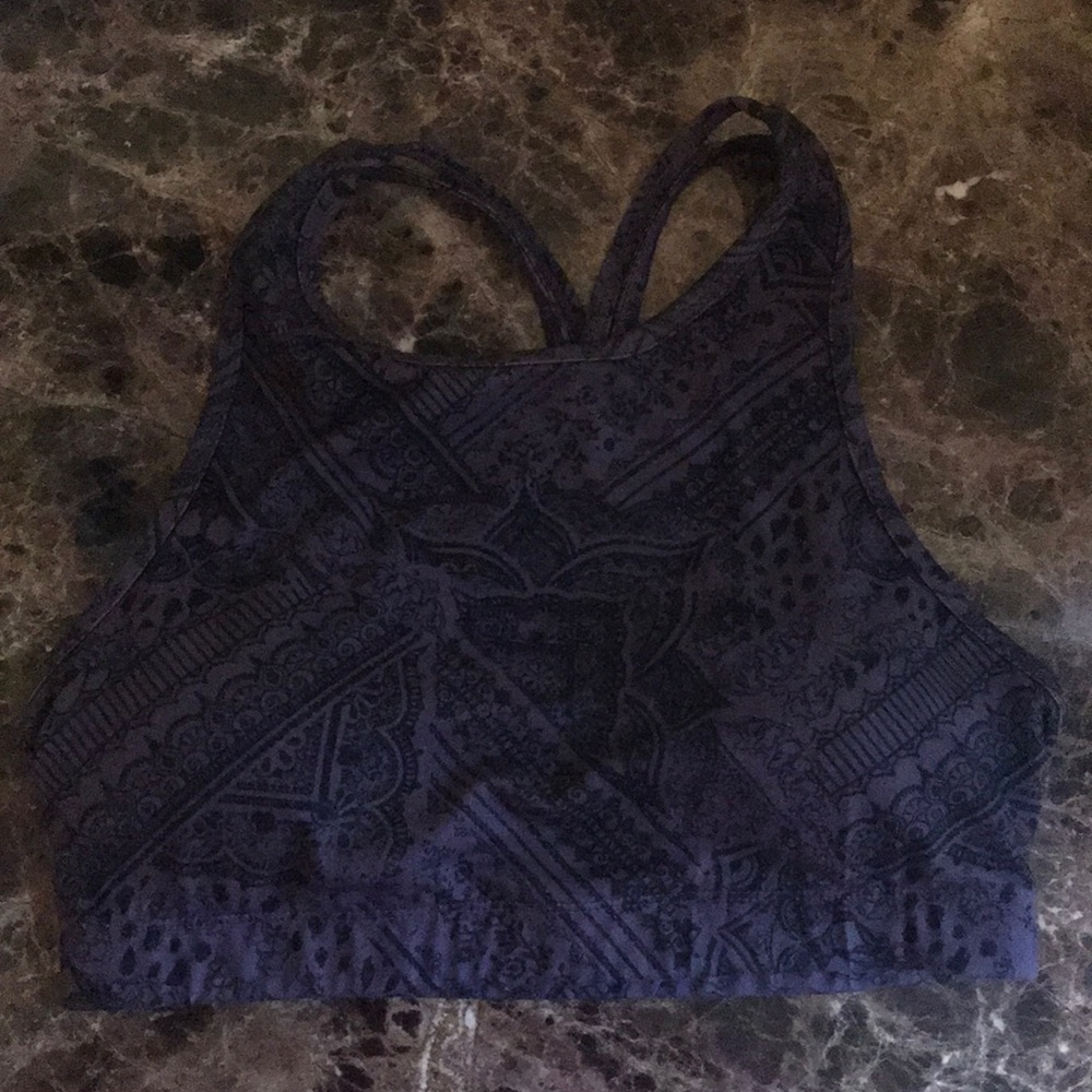 GAIAM high neck padded sports bra (Medium)